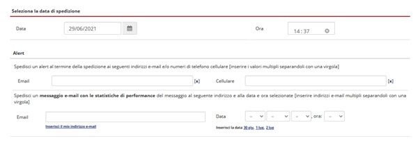 spedizione-configurazione